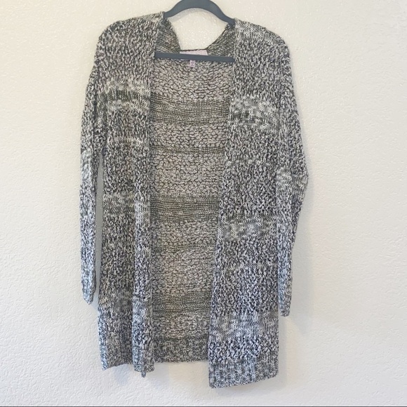 Harlow & Rose Open-Front Knit Cardigan - Picture 1 of 7